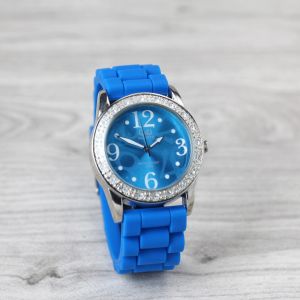 Jam tangan Pria Q&Q 738 /Q&Q DA50 tali rubber /silicon analog original