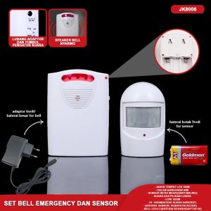 Bell Sensor Bell Remot Bell Gerak Bell Toko Bell Tamu Bell Sensor Gerak