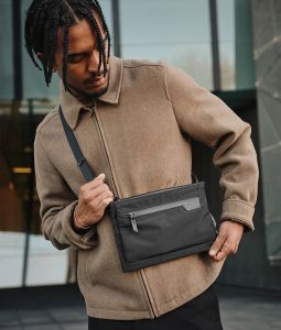 ALPAKA Zip Pouch Max V2 - Water Resistant Fabric Weatherproof YKK ZippersFront Zip Pocket Compact Men Sling Bag - Passport Holder & Travel Wallet Pouch for Family Men