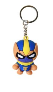 Keychain Superhero Cute Figure Mini PVC keychain Phone Birthday Gifts Souvenirs Kids Toys Mainan Budak 公仔钥匙扣