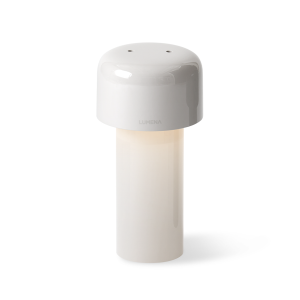 [LUMENA] MIST STAND Rechargeable Dual Humidifier | Aesthetic Wireless Table Lamp & Cool Mist | Premium Bedroom Decor