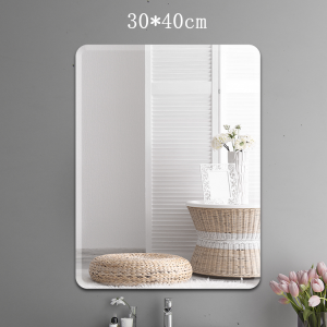 XUXU Bathroom Mirror Wall Mirror Explosion Proof Hole Free dresser glass mirror wall mounted toilet mirror Wall Mirror