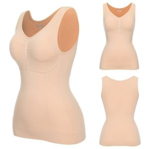 Slim Up Lift Plus Size Bra Tank Top Women Body Shaper Removable Shaper Underwear Slimming Vest Corset Shapewear