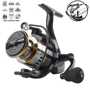 [Arrived in 1-3 days] 5.2:1 Fishing Reels HE800-7000 Max Drag 10kg EVA ที่จับกันลื่น รอกตกปลา ความเร็วสูง รอก อุปกรณ์ตกปลา รอกสปินนิ่ง วัสดุโลหะ