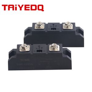 Rơ Le bán dẫn SSR công nghiệp SSR 60A 80A 100A 120A 150A 200A 300A 360A đầu vào 3-32vdc đầu ra 24-680vac