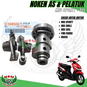 1 SET 5TL NOKEN AS MIO SPORTY + PELATUK KLEP MIO SMILE MIO SOUL NOUVO FINO KARBU