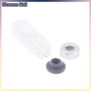 [Blossom] 10 Pack 5 10 20ml Sealed Sample Vials Transparent Glass Vials With Self Healing Injection Port