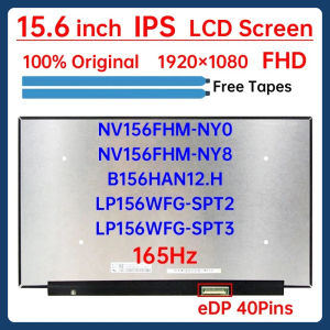 15.6 Inch 165Hz LCD Screen NV156FHM-NY8 NY0 B156HAN12.H LP156WFG-SPT2 For Lenovo Legion S7-15ACH6 Legion 5-15ARH7 Display Panel