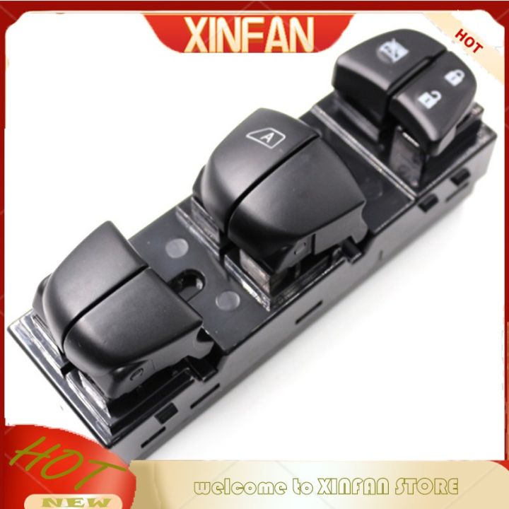 304 Stainless Steel Power Window Control Trim For 2016 Kenworth T680 – With Cutouts For Heated Seat Buttons