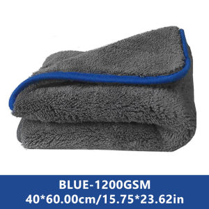 SEAMETAL 1200GSM Car Cleaning Towel Super Absorbent Microfiber Cleaning Cloth Thickened  Wash Towel for Car Home