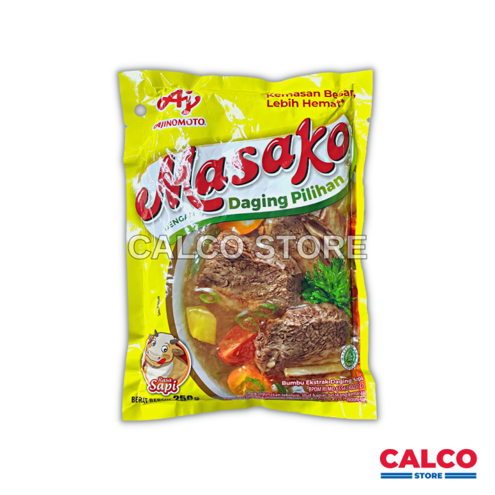 250g Ajinomoto Masako Cow Flavour Enhancers Dengan Daging Pilihan Rasa