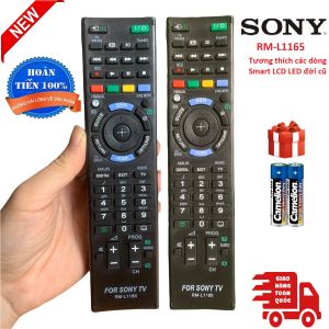 Remote Điều khiển tivi Sony smart RM-L1165 các dòng sony LCD/LED đời cũ Hàng tốt [ tăng kèm pin] KDL-32W610E KDL-43W750E KDL-40W660E KDL-49W660E KD-43X7000E KDL-43W660F KDL-49W750E KD-55X7000E KD-49X7000E KD-65X7000E  .KDL-32R300E KDL-40R350E