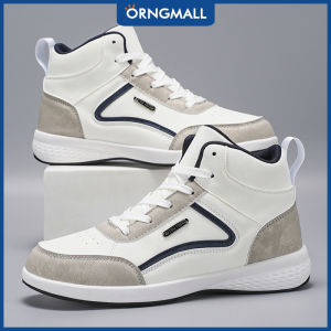 ORNGMALL Giày thể thao thường ngày cao cấp cho nam thời trang đường phố retro cổ điển phong cách tối giản thường ngày giày thể thao đa năng tất cả các mùa hình hình học PU lót vải & đế mũi tròn đế EVA