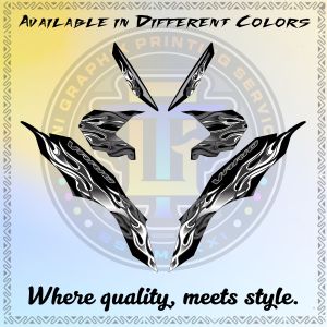 CLICK 125 V3 VARIO INDO CONCEPT NEW FIRE DECALS