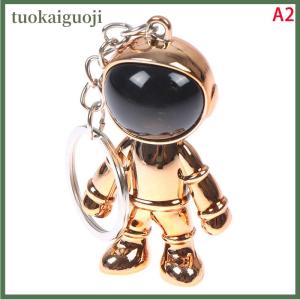 tuokaiguoji 3D Astronaut Space Alien Keychain Alloy Gift For Gadgets For Keychain Holder
