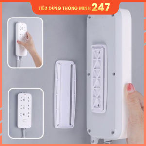 Thanh trượt gắn tường giữ ổ điện Router Wifi Điều Khiển Đa Năng và các thiết bị điện tử khác - không cần khoan tường