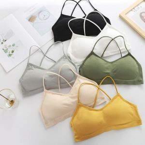Áo bra cotton bề mặt gân đẹp giúp bạn 1 cách tự tin và thoải mái chất cotton gân thấm hút mồ hôi thoáng mát - A5507