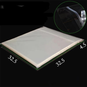 ​50pcs 12 Inch Vinyl Record Outer Sleeve Self Adhesive Protective Bag