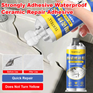 Powerful Adhesive Waterproof Ceramic Repair Glue for Washbasins  Toilets  and Sinks  Eco-Friendly  Fast Repair