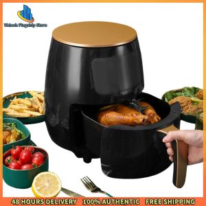 Vktech 6L Digital Air Fryer with Large Capacity Electric Oilless Cooker for Baking and Grilling