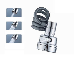 Extendable Faucet Spray Head Retractable Nozzle Kitchen Sink Tap Water Saving Swivel 360 Pemanjang Keran