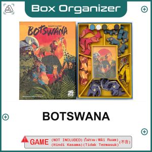 Botswana Board Game Box Organizer Insert