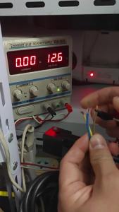 MPM Integrated Solenoid Valve Coil Plug Terminal Terminal Connector Din43650A 4 Holes DC 24V Indicator 3m 2m Power Cord