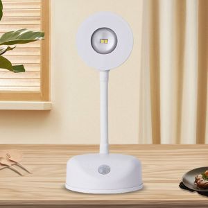 RXHWF Cat-Eye Bulb Wireless Spotlight Battery Operated LED Wall Lamp Stick on Dimmable Picture Light Display Lighting
