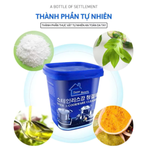 Bột tẩy xoong nồi hàn quốc tẩy xoong nồi tẩy trắng nồi chảo sàn nhà tắm bếp nhập khẩu đa năng
