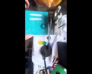 Manual Die Cutting Machine Rocking Arm Type Small Cutter Leather Cutting Machine for Craft