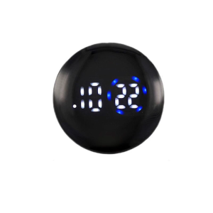 Luminous Auto Dimming Car Dashboard LED Digital Clock Vent Watch Touch Control Waterproof Design Motorcycle Accessory