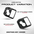 MOKOTO CLICK 125I V2 V3 V4 IGNITION KEY COVER CARBON / FORGED IGNITION LOCK PROTECTION FOR HONDA CLICK 125i MOTORCYCLE. 