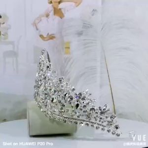 mahkota pengantin muslima permata cantik crown mahkota rambut permata kristal berlian