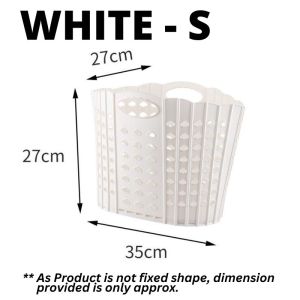 Foldable Laundry Basket / Space Saving / Big Capacity / Storage Basket / Storage Organizer