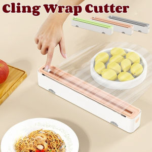 30CM Film Cutter Cling Film Cutting Box Household Plastic Wrap Cutter Plastic Food Wrap Cutter Foil Cutting Tools