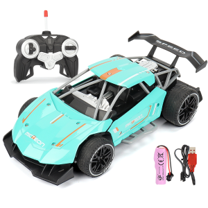 Mainan Mobil Sport Remote Control High Speed RC Mobil Balap Anak Mobil Drift Bahan Alloy