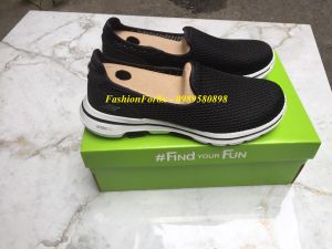 [mẫu mới] Giày skecher slipon lưới nữ thoáng khí siêu mềm êm pb78