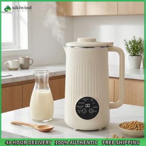 Sikiwind 1200ml Automatic Intelligent Food Blender 8in1 Automatic Plant-Based Beverage Maker with Full-touch Panel for Fruits Vegetable