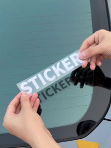 secr 1PC Custom Car Sticker Cool Fonts Waterproof DIY Vehicle Window Motorcycle Bicycle Scooter Helmet Durable Vinyl Decals J6H9P