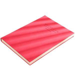 HOUCHU Thickened A4 Notebook Soft Cover Leather Daily Planner Fashion Student Stationary Meeting Record Handbook Business Meetings