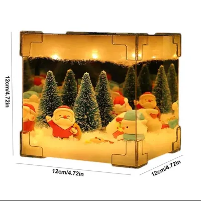 Hoyaa Christmas Lights with Battery Indoor Led light Design for Xmas Tree Ornaments Hanging Christmas Decorations Gift