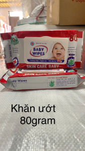 THÙNG 50 BỊCH KHĂN ƯỚT BABY WIPES 80GRAM