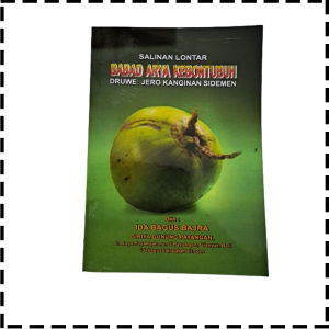 Buku Salinan Lontar Babad Arya Kebontubuh Agama Hindu IB Bajra