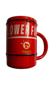 RED FIRE MUG BY GGA TRADE