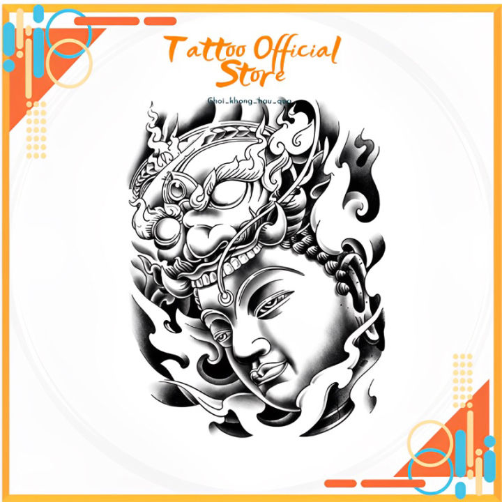 Hình Xăm Mặt Quỷ Ở Tay Thể Hiện Sức Mạnh Uy Quyền - Notaati Tattoo