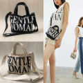 GENTLEWOMAN Mini Totebag Tote bag Kanvas Wanita Slingbag Tas Selempang Kecil GENTLE WOMAN. 