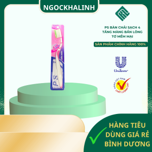 Bàn chải P/s sạch 4 tầng màng bẩn lông tơ mềm mại