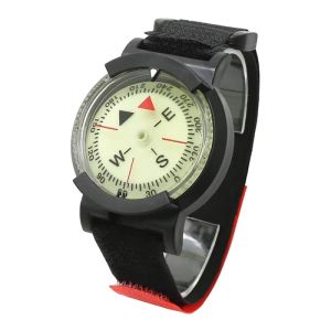 Diving 50m Compass Compass Underwater Strap/Luminous Waterproof Compass Strap Elastic Rope