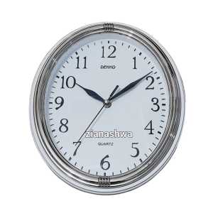 JAM DINDING OVAL 26 CM // JAM DINDING OGANA // JAM DINDING NIKKO // JAM DINDING MURAH // DEKORASI
