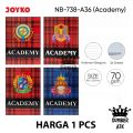 Buku Tulis JOYKO Buku Bergaris Ruled Notebook NB-738 Ukuran B5 36 / 50 Lembar. 